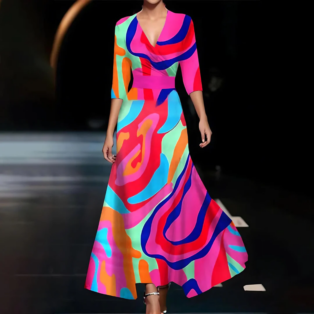 RUBY | LUXE FLORAL DRESS