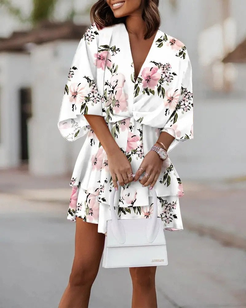 NOELIA | FLOWY MINI DRESS