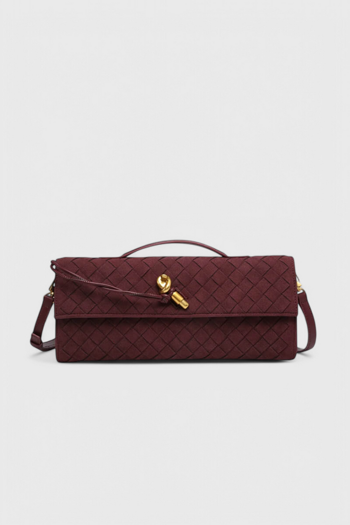 MELANIE | CLASSIC SUEDE SHOULDER BAG