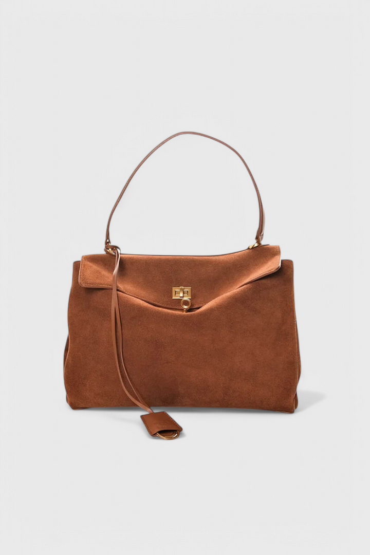 HENNA | SUEDE SHOULDER BAG