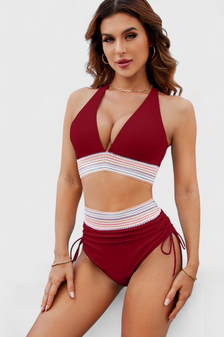 MIREILLE | HIGH-WAISTED BIKINI WITH TUMMY CONTROL AND ELEGANCE