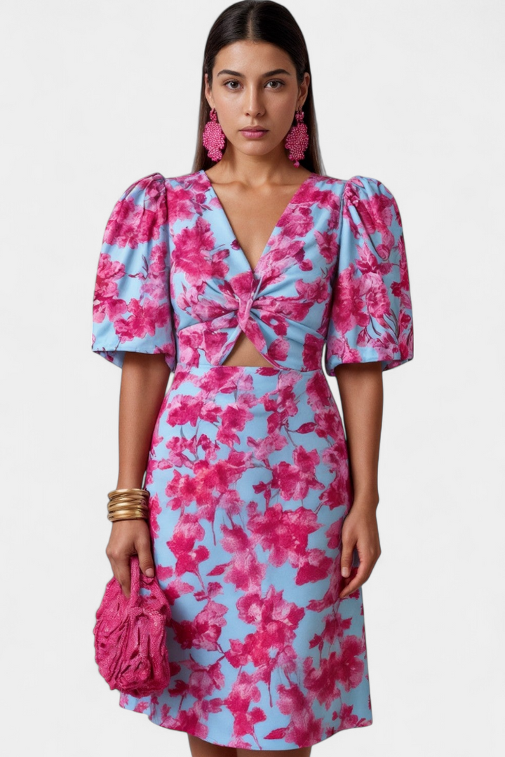 WIBIA DRESS | DARING PRINT AND SCULPTED SILHOUETTE