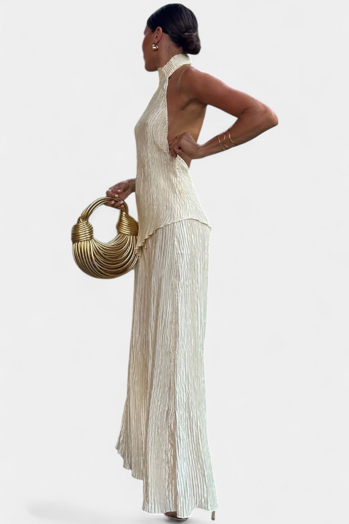 PILARICA SET | ELEGANT TOP & FLOWING PANTS