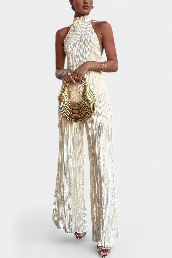 PILARICA SET | ELEGANT TOP & FLOWING PANTS