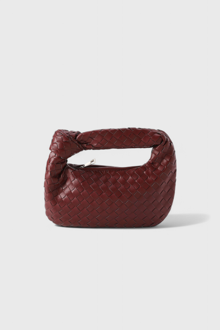 SAGE | MINI WOVEN SATCHEL BAG