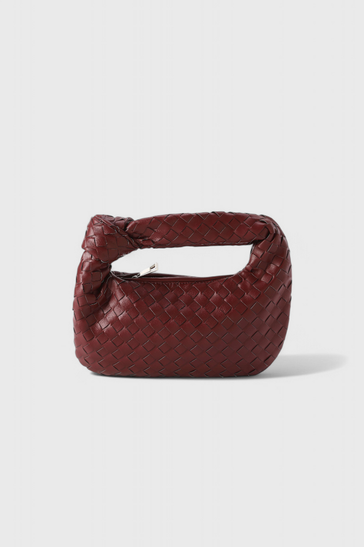 SAGE | MINI WOVEN SATCHEL BAG