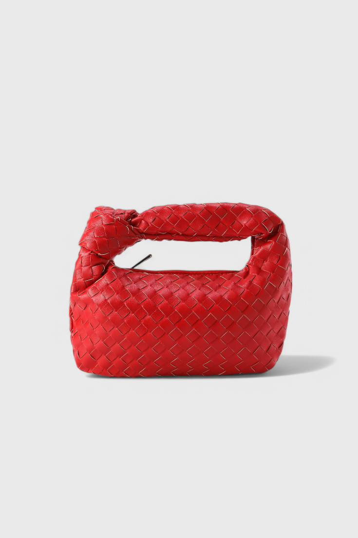 SAGE | MINI WOVEN SATCHEL BAG