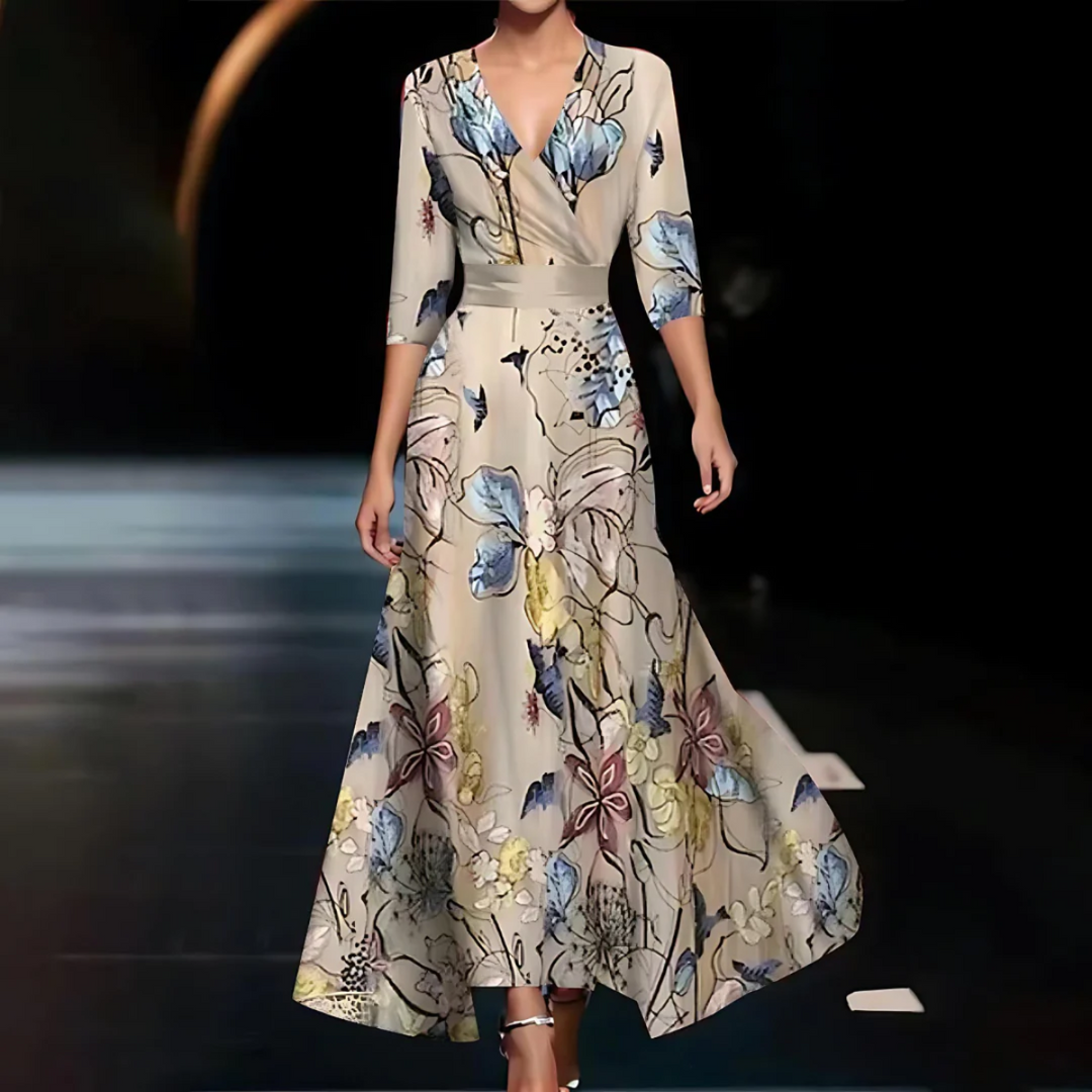 RUBY | LUXE FLORAL DRESS