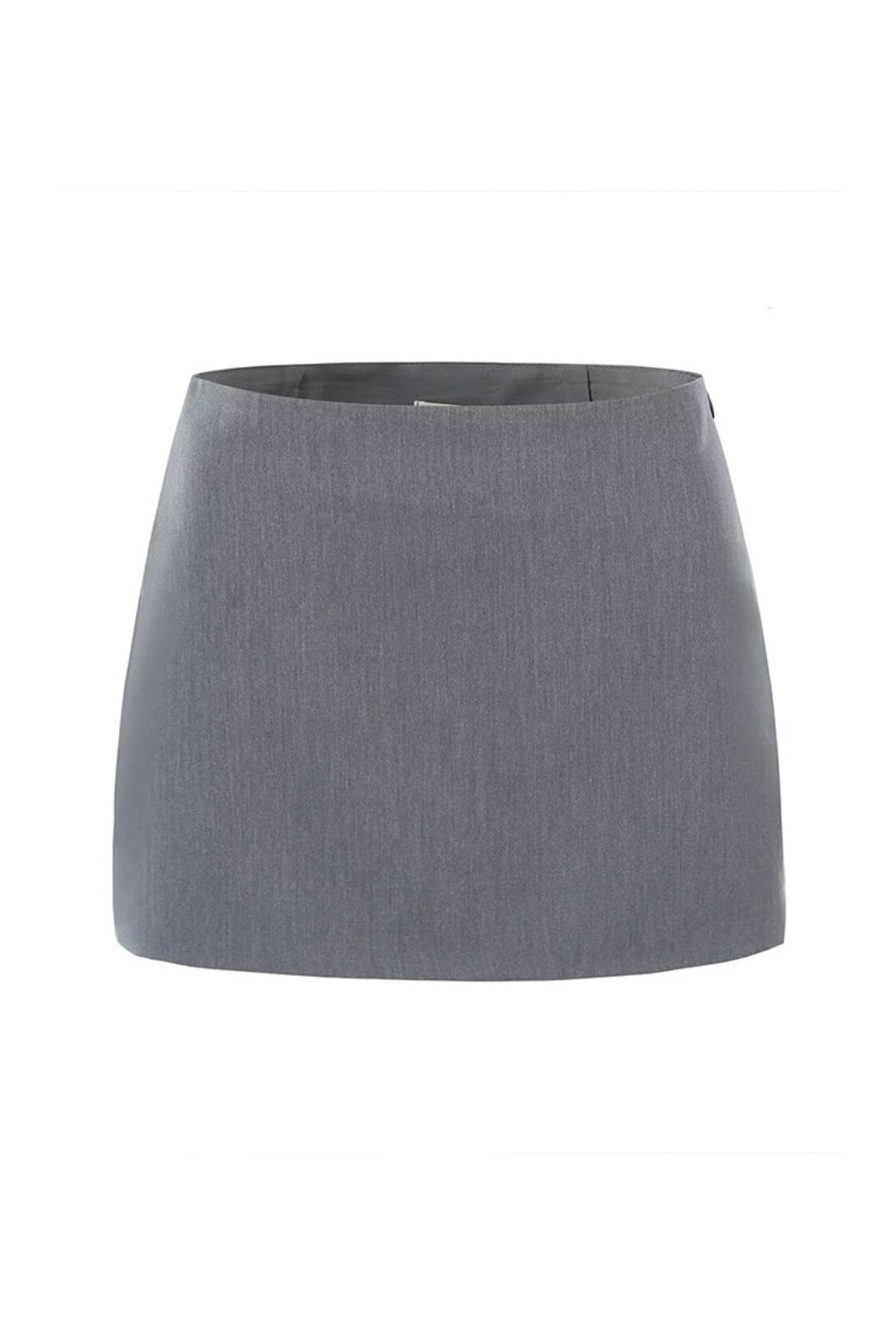 OLIVIA | GREY CORSET MINI DRESS WITH LACE BACK