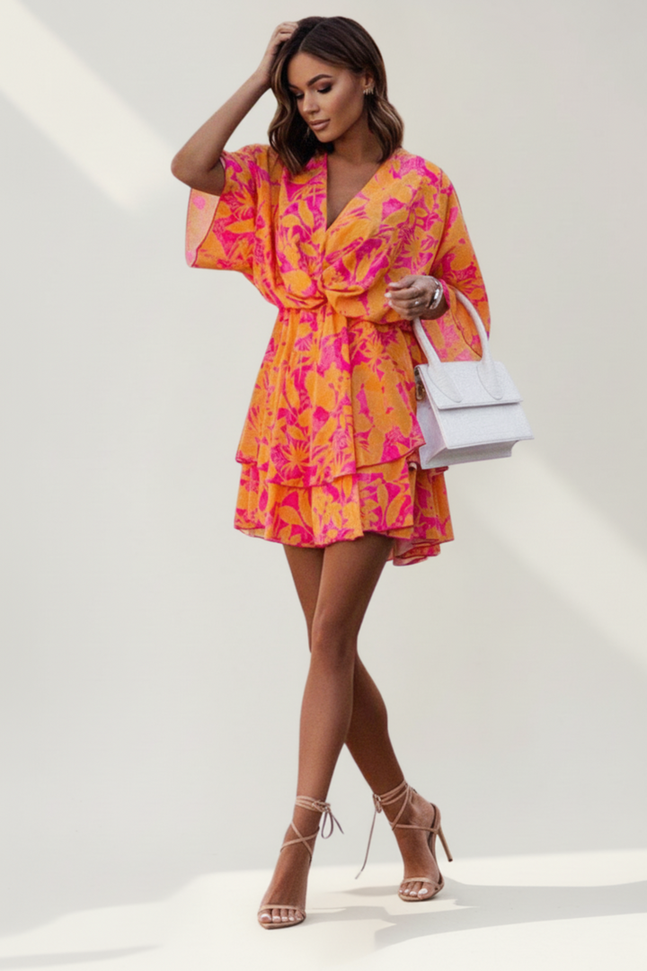 NOELIA | FLOWY MINI DRESS