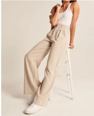 JADE | ELEGANT HIGH-WAIST TROUSERS