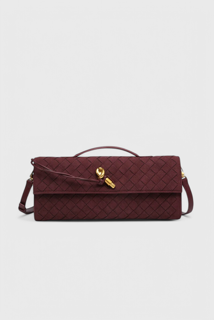 MELANIE | CLASSIC SUEDE SHOULDER BAG