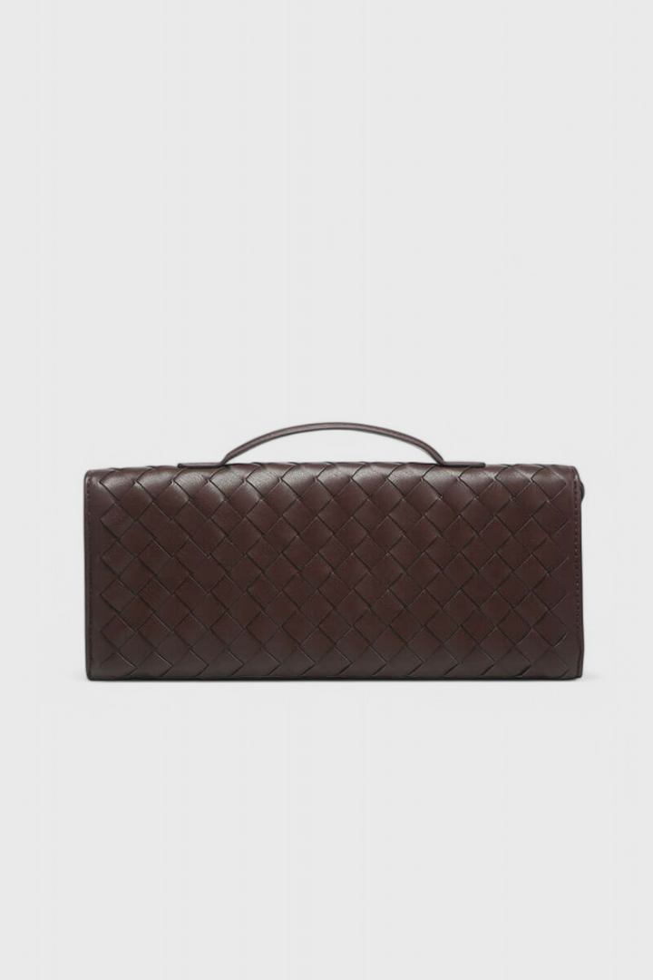 LENA | CLUTCH WITH GOLDEN KNOT DETAIL