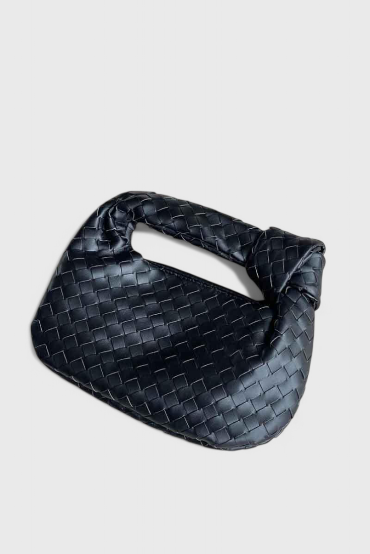 SAGE | MINI WOVEN SATCHEL BAG