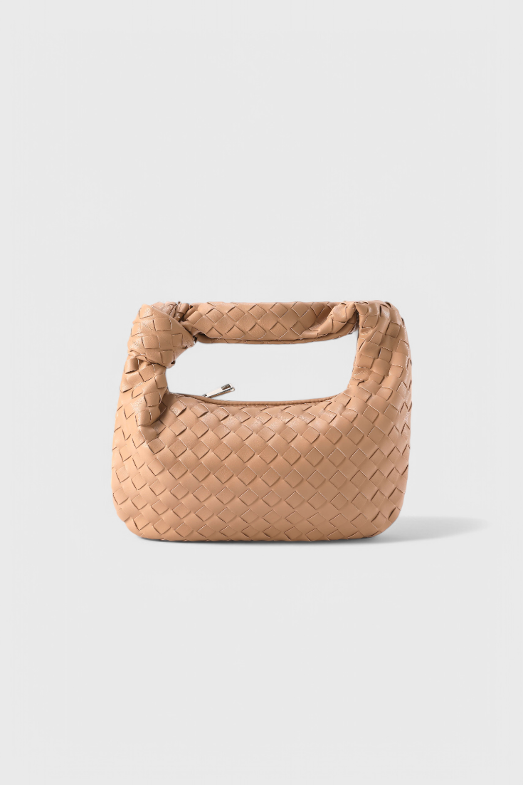 SAGE | MINI WOVEN SATCHEL BAG