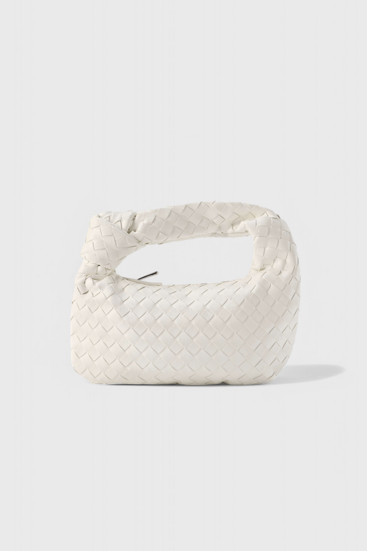 SAGE | MINI WOVEN SATCHEL BAG