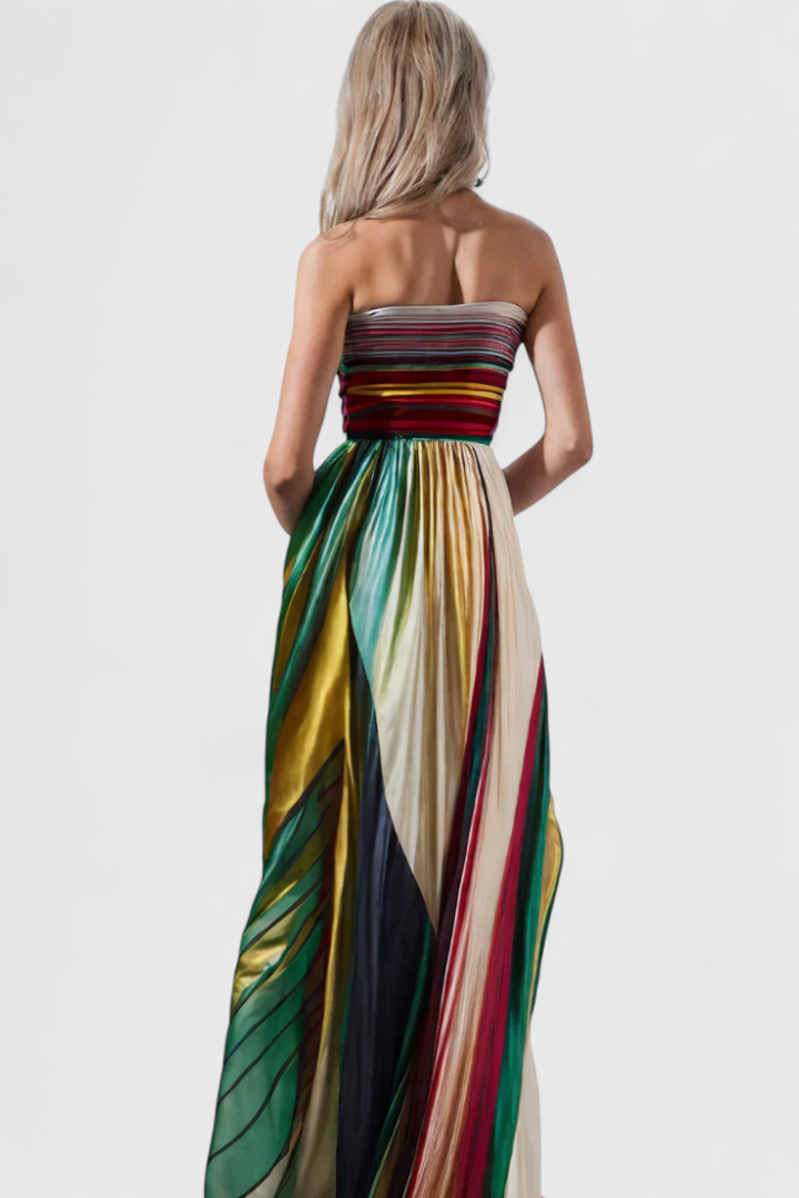 LETICIA LONG DRESS | LIGHT DRAPE AND NATURAL STYLE